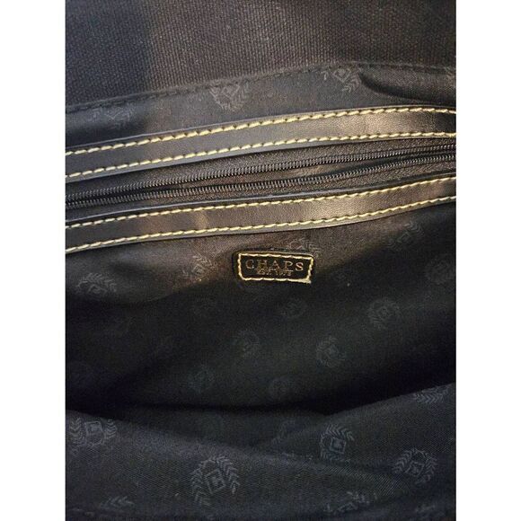 Chaps black canvas purse. - Picture 6 of 7